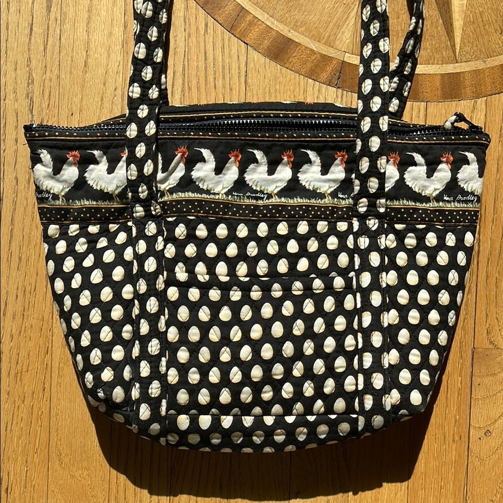 Vera Bradley Chicken pattern purse/tote